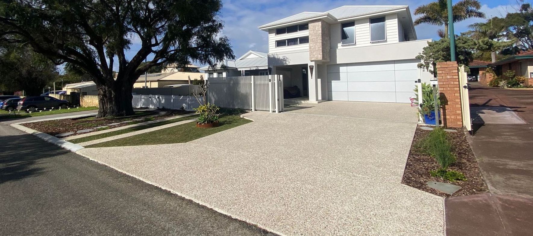 Exposed aggregate driveway services