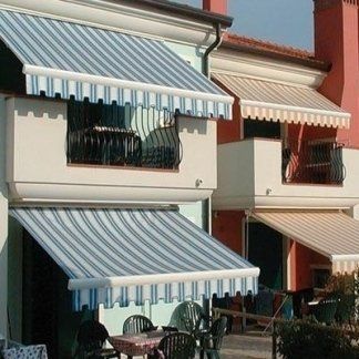 Tenda da sole a barra quadra