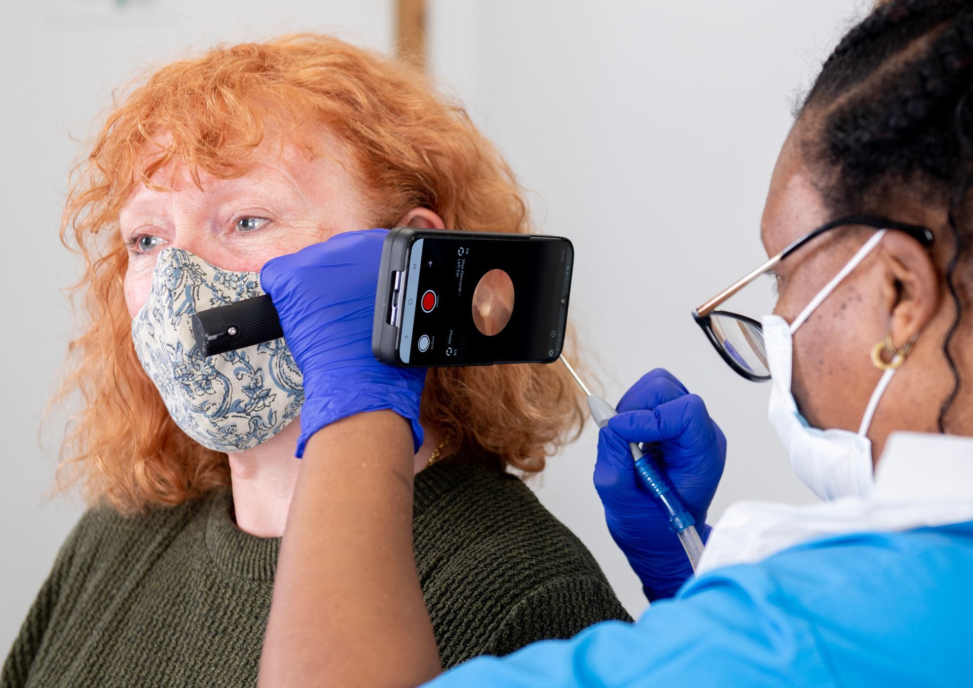 Ear Examination using an High definition digital otoscopy  (to capture HD image and video).Hearing Assessment. Once wax has been removed a hearing screening can be performed.  If you do have a hearing loss your clinician may refer you to an audiologist for further investigation.  However, in many cases, the initial problem could’ve simply been down to the presence of wax itself.