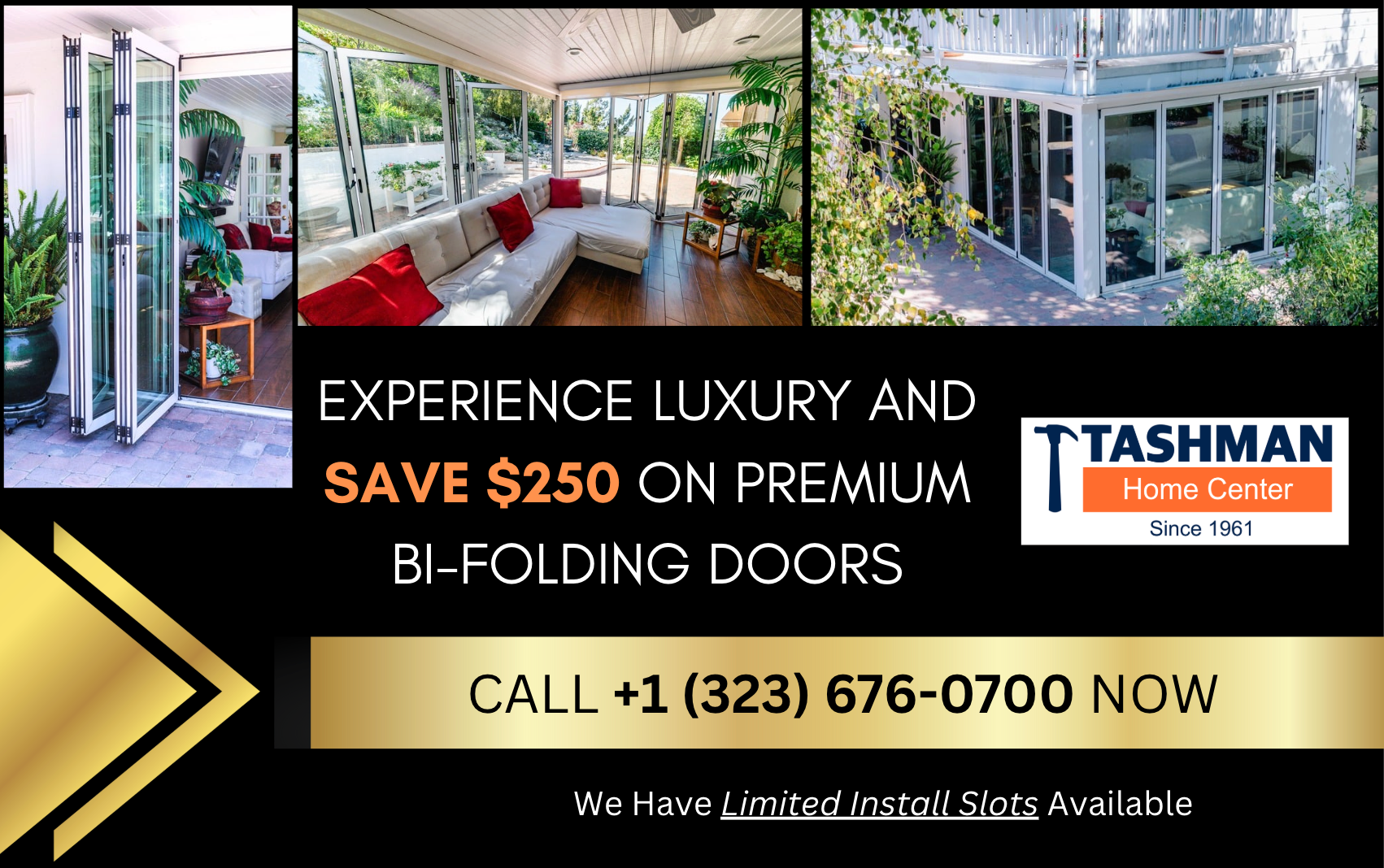 Black double-pane window with orange sound waves indicating noise reduction.