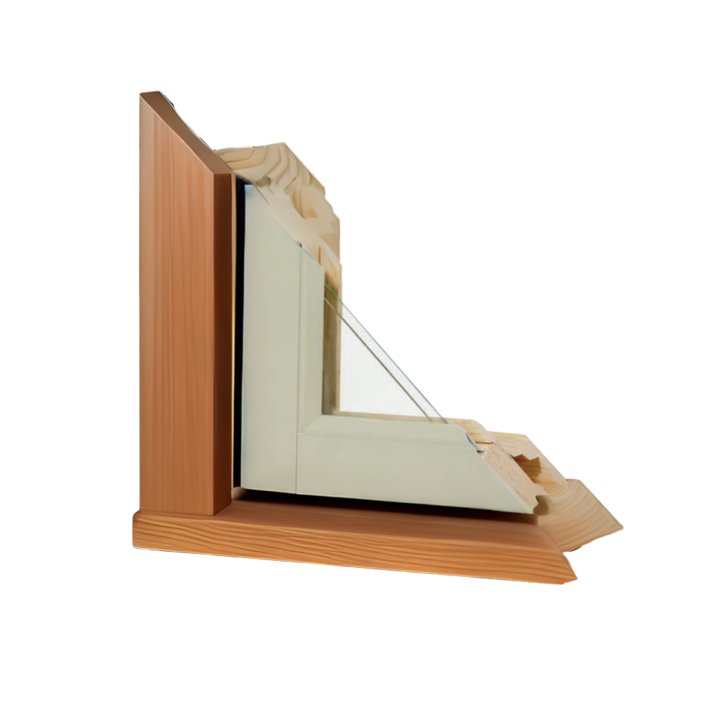 Three rolls of screen mesh, black, gray, and silver, stacked on a wooden shelf in a store.