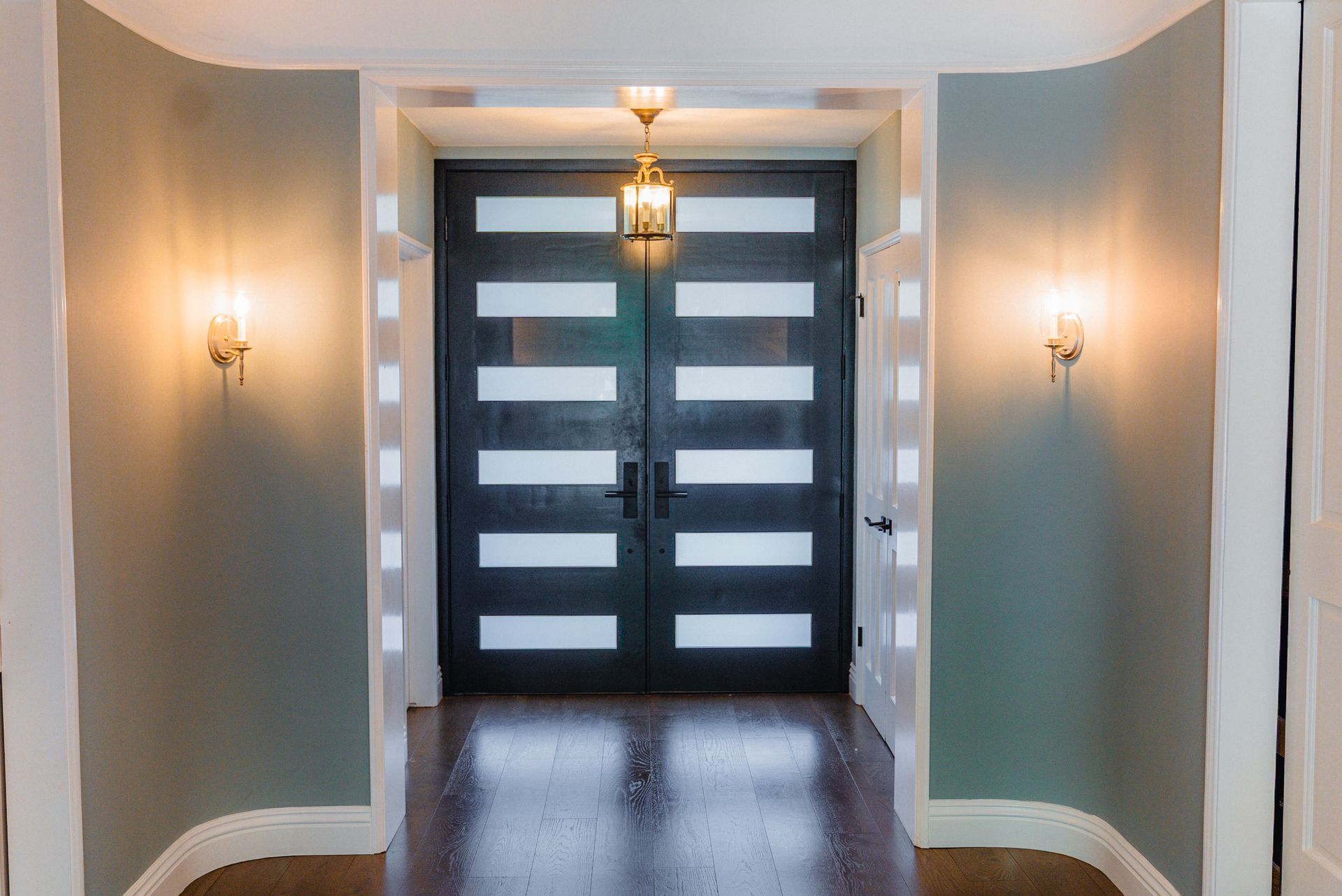 Custom Entry Door Installed in West Hollywood Home