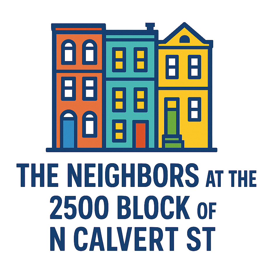 The Neighbors at the 2500 Block of N Calvert St