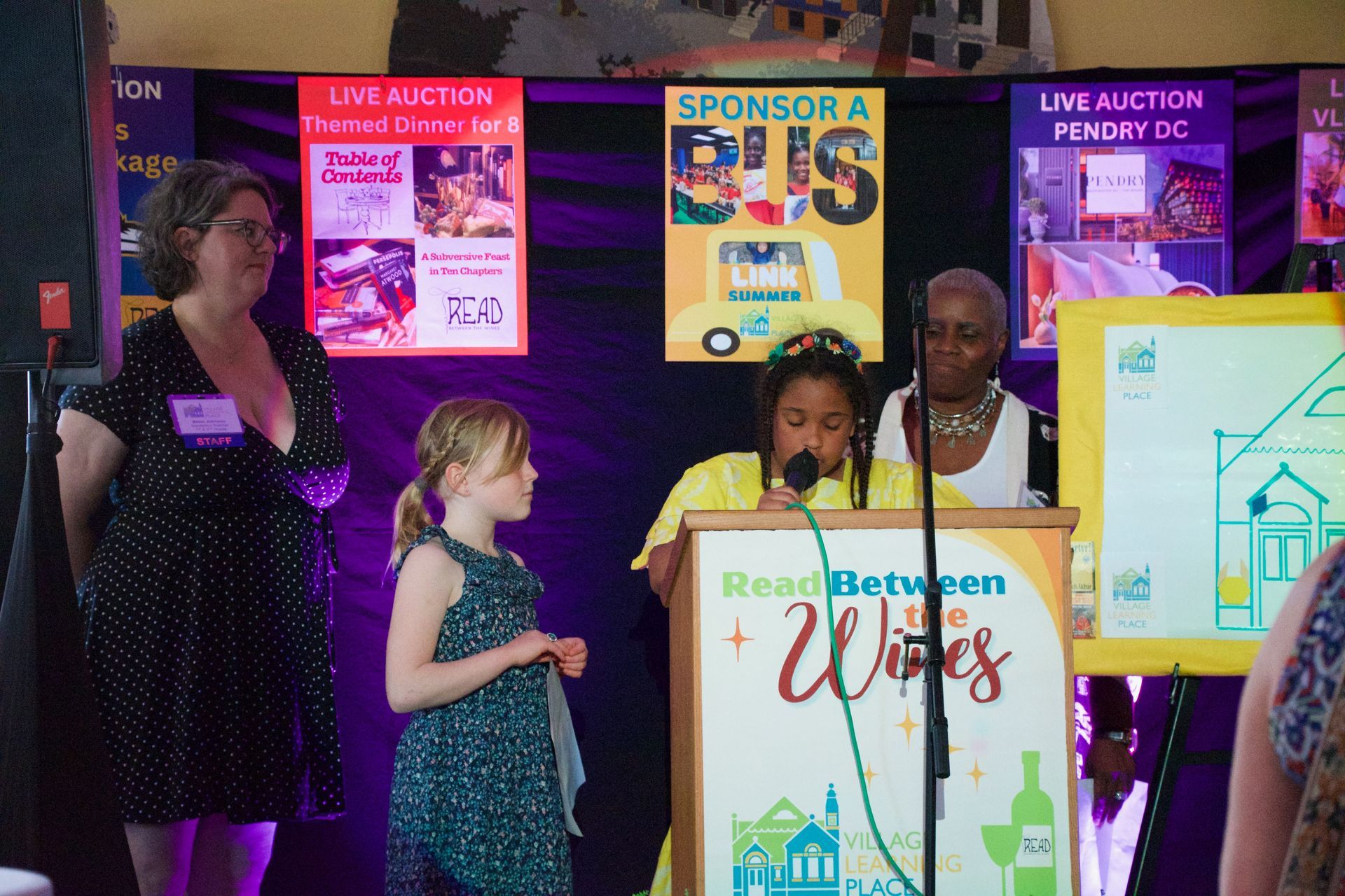 After school program students told attendees what they love about VLP vs school - LOL