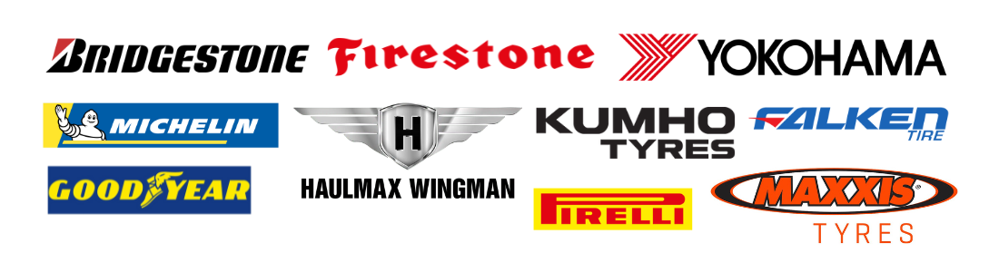 TRUCK TYRE BRANDS available