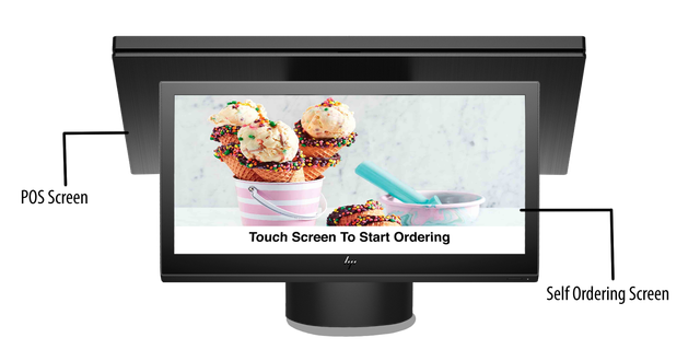 Self Ordering Kiosk Plus Pos Megapos Point Of Sale