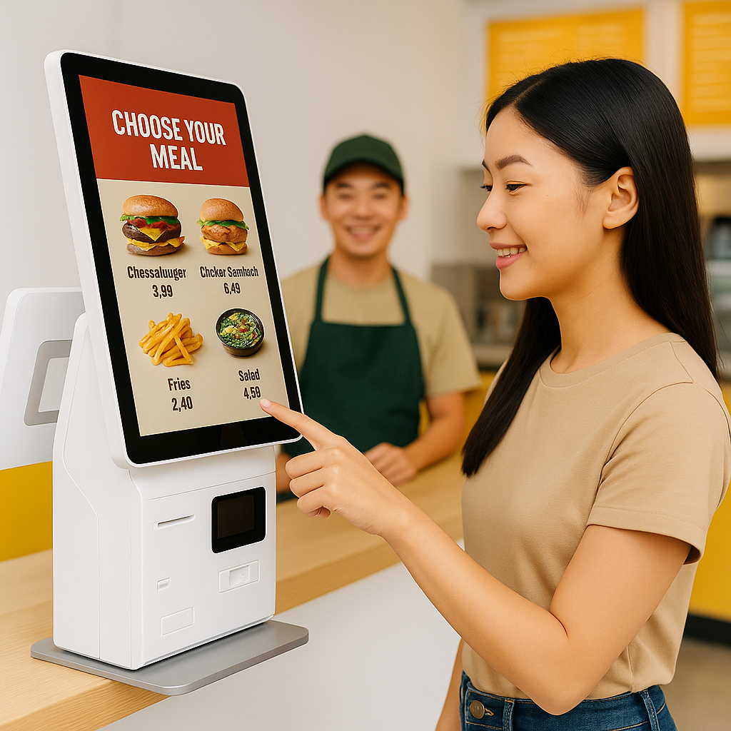 Thong Aike Hybrid Self Ordering Kiosk