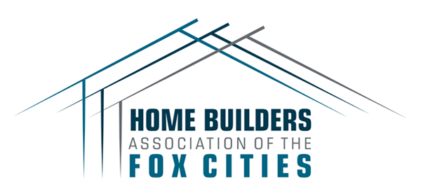 The logo for the home builders association of the fox cities