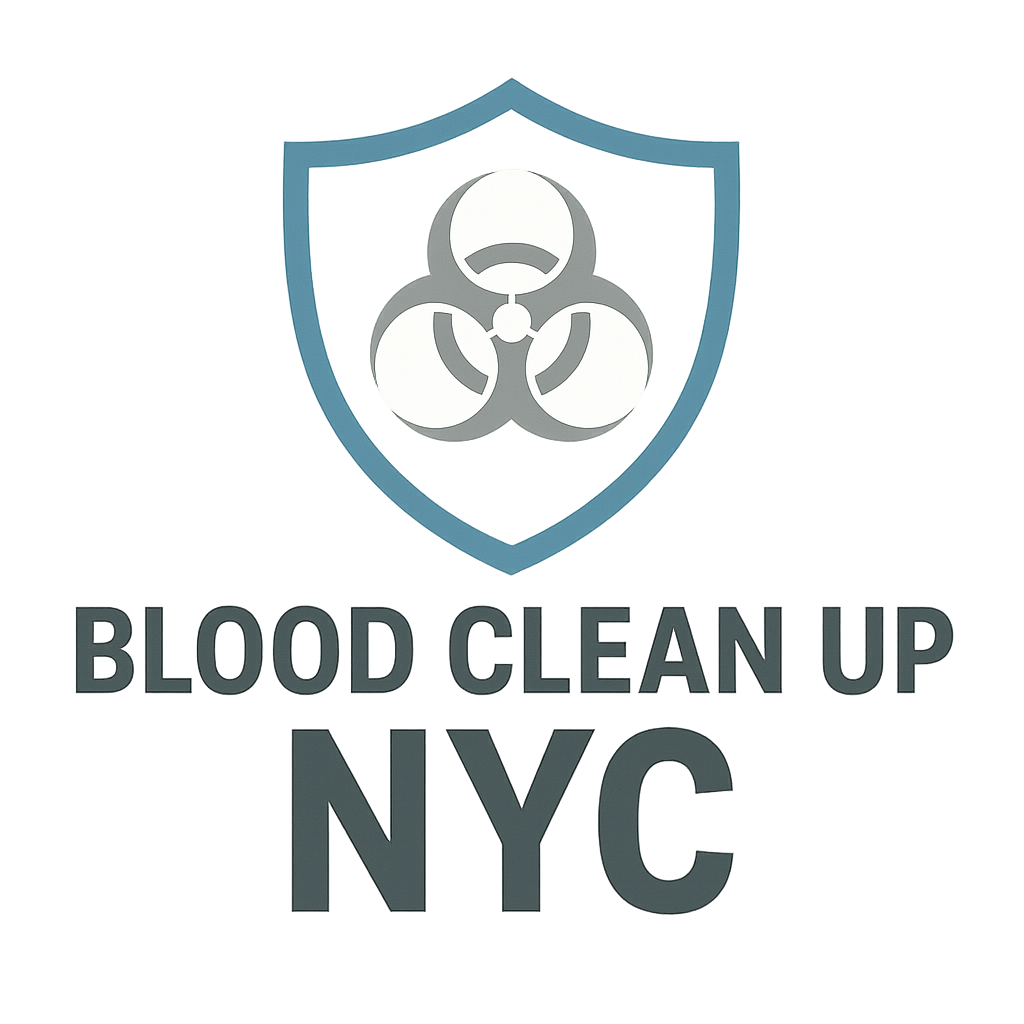 Shield icon with biohazard symbol over 