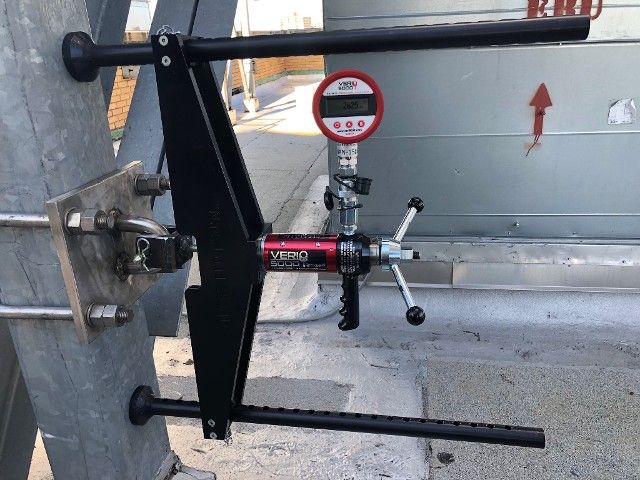 equipment for testing fall protection anchor points