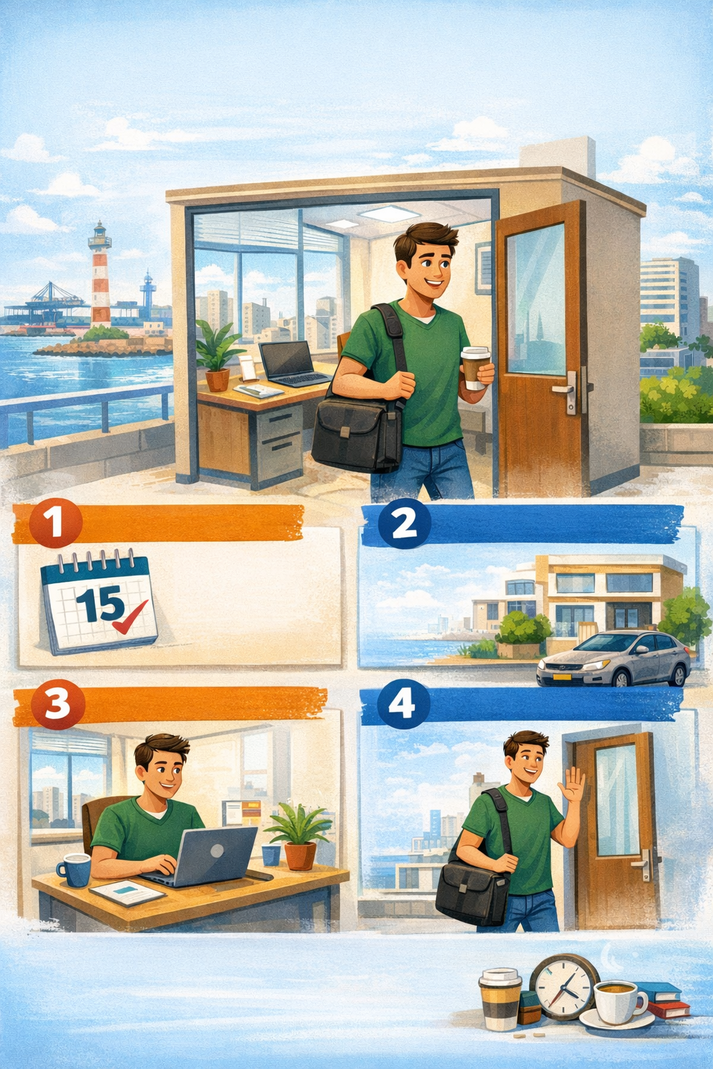 איך לשכור משרד קטן באשדוד ליום אחד בלבד