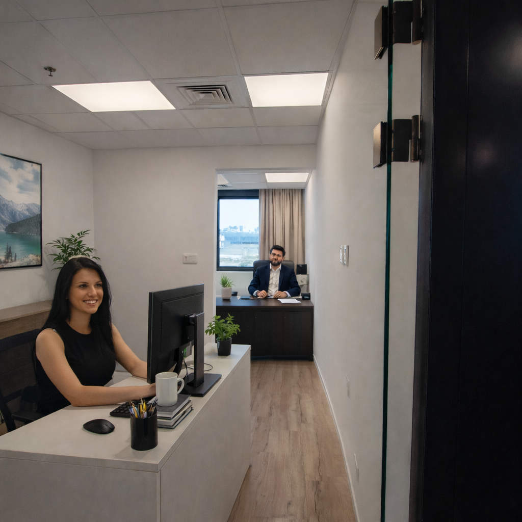 משרד זמני ב-REEF אשדוד – חוזה קצר וללא התחייבות