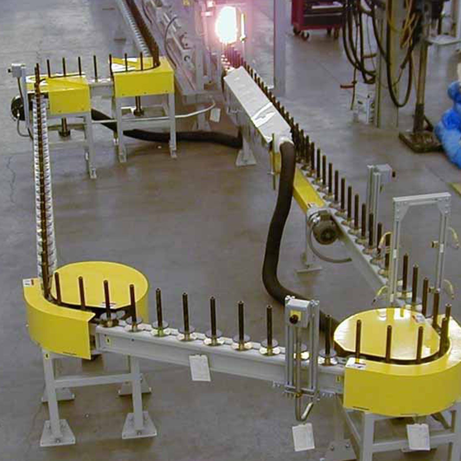 spindle system for painting small parts