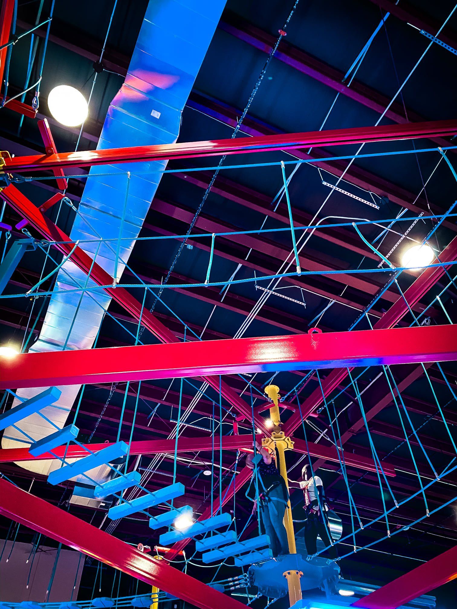 Indoor ropes course - Canton, MI - The Tailgate Garage