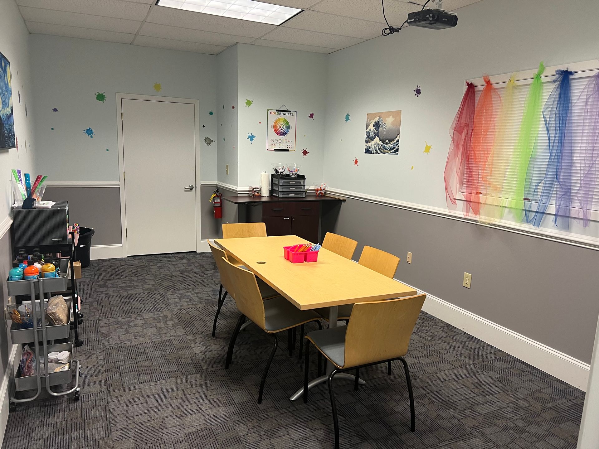 Interior of an Art Room