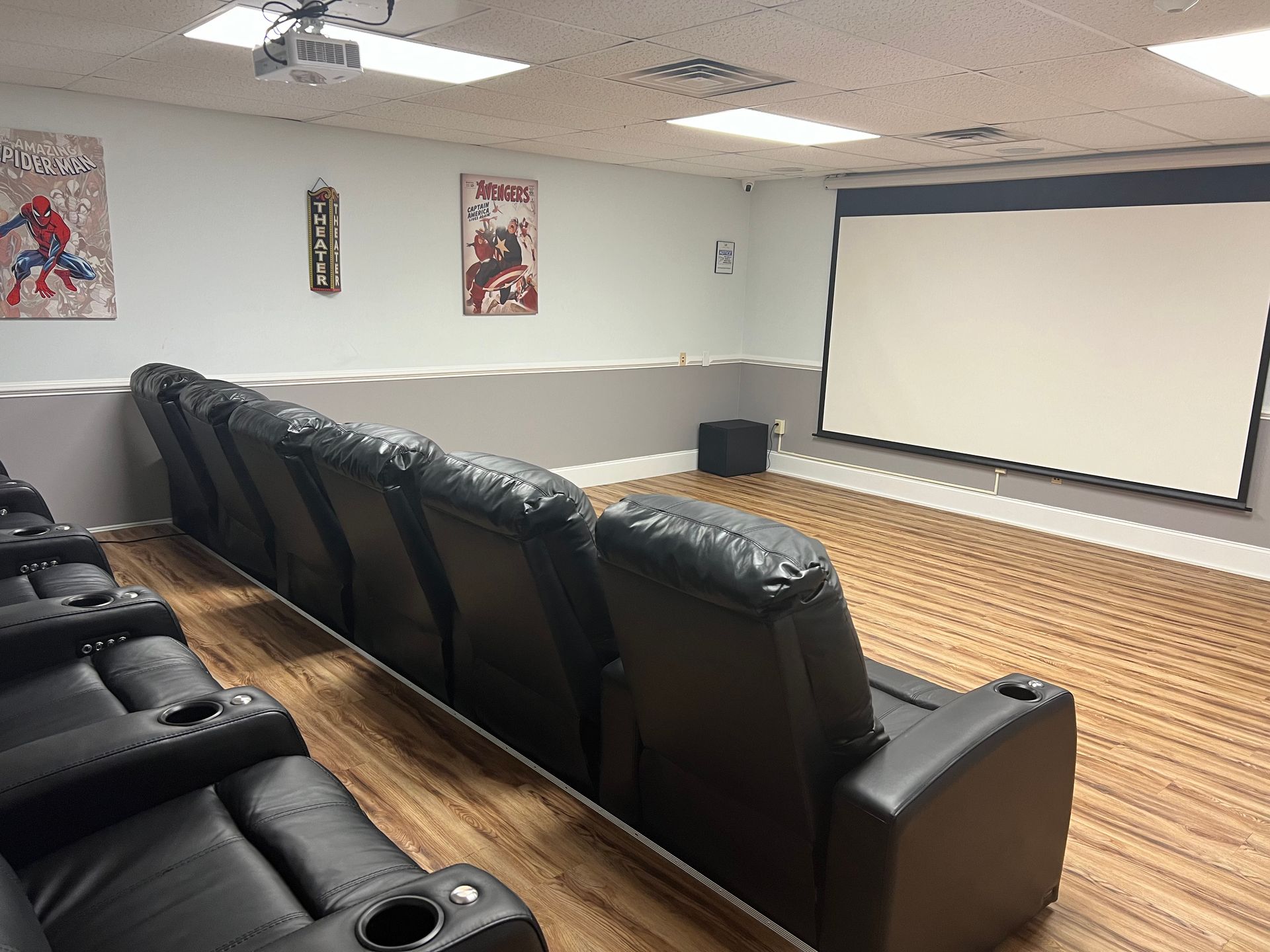 Interior of a Cinema Room