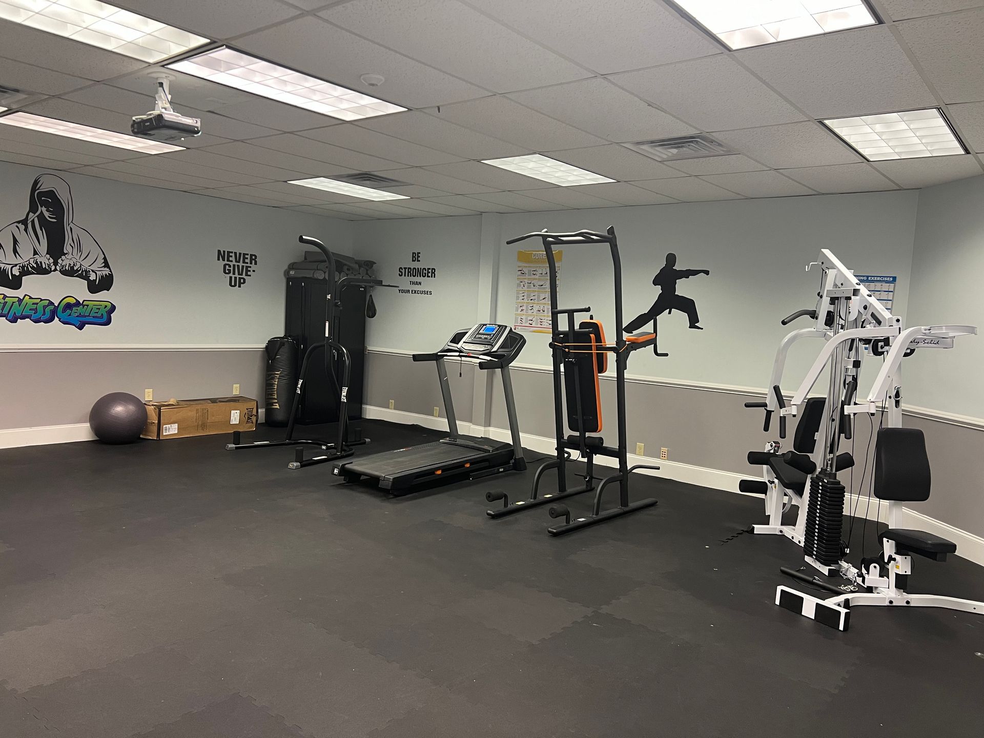Interior of a Fitness Room