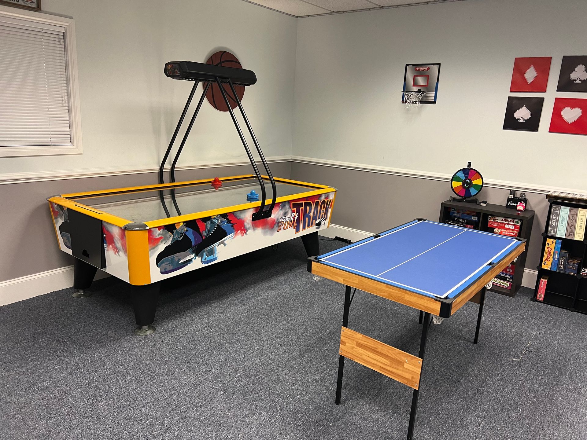 Interior of a Game Room