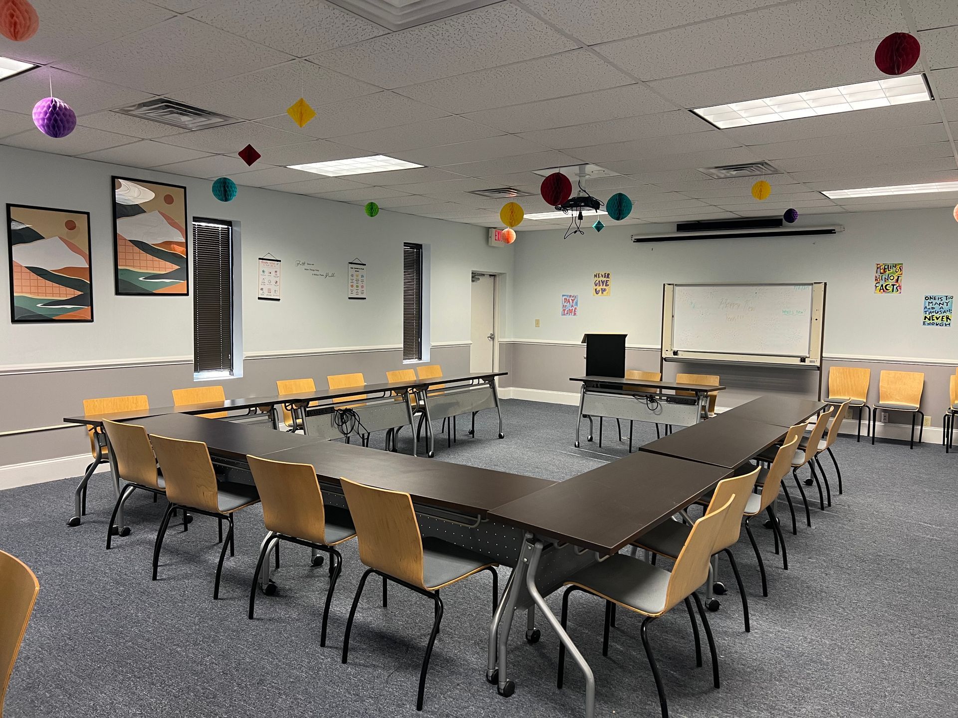 Interior of a Learning Center