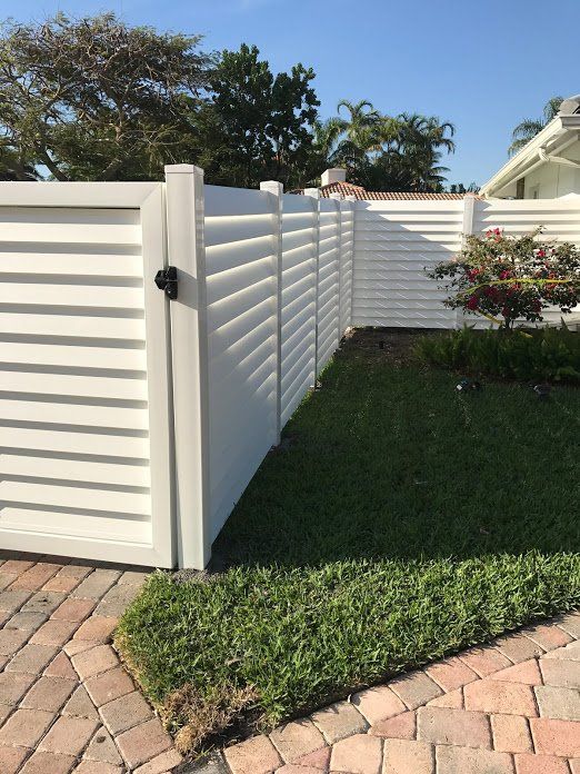 PVC Vinyl Fence — Sunrise, FL — First Class Fence & Rail, Inc.
