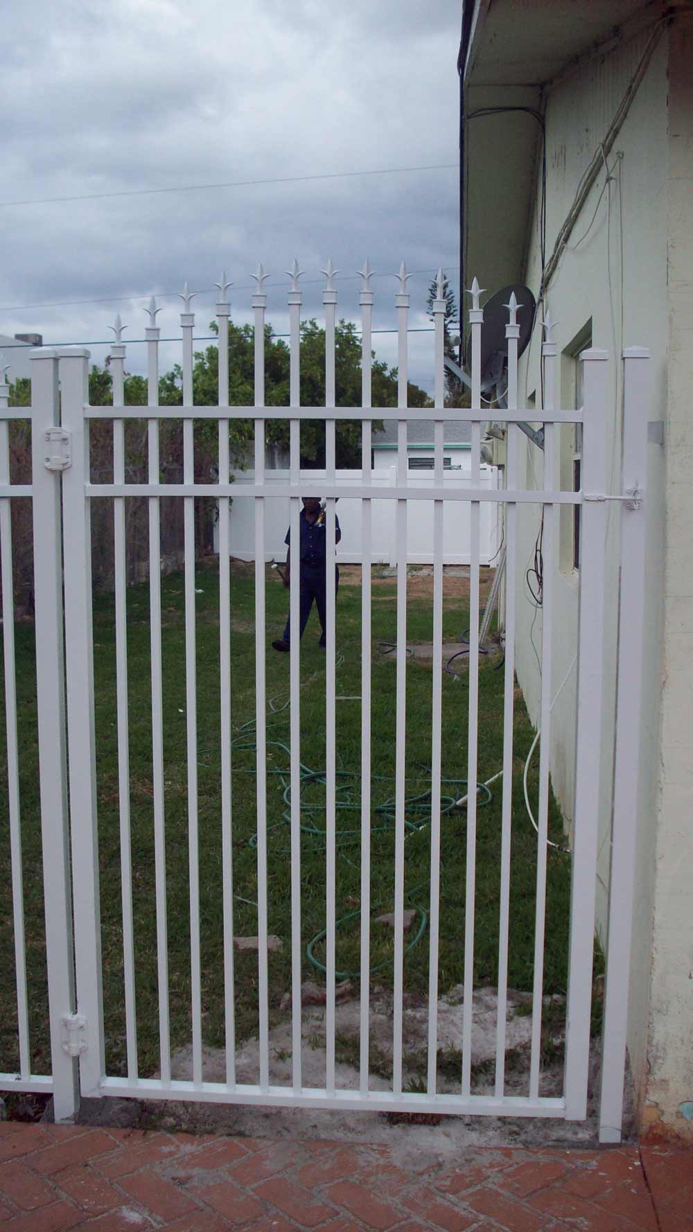 Boyscout Finials Dome Gate — Sunrise, FL — First Class Fence & Rail, Inc.