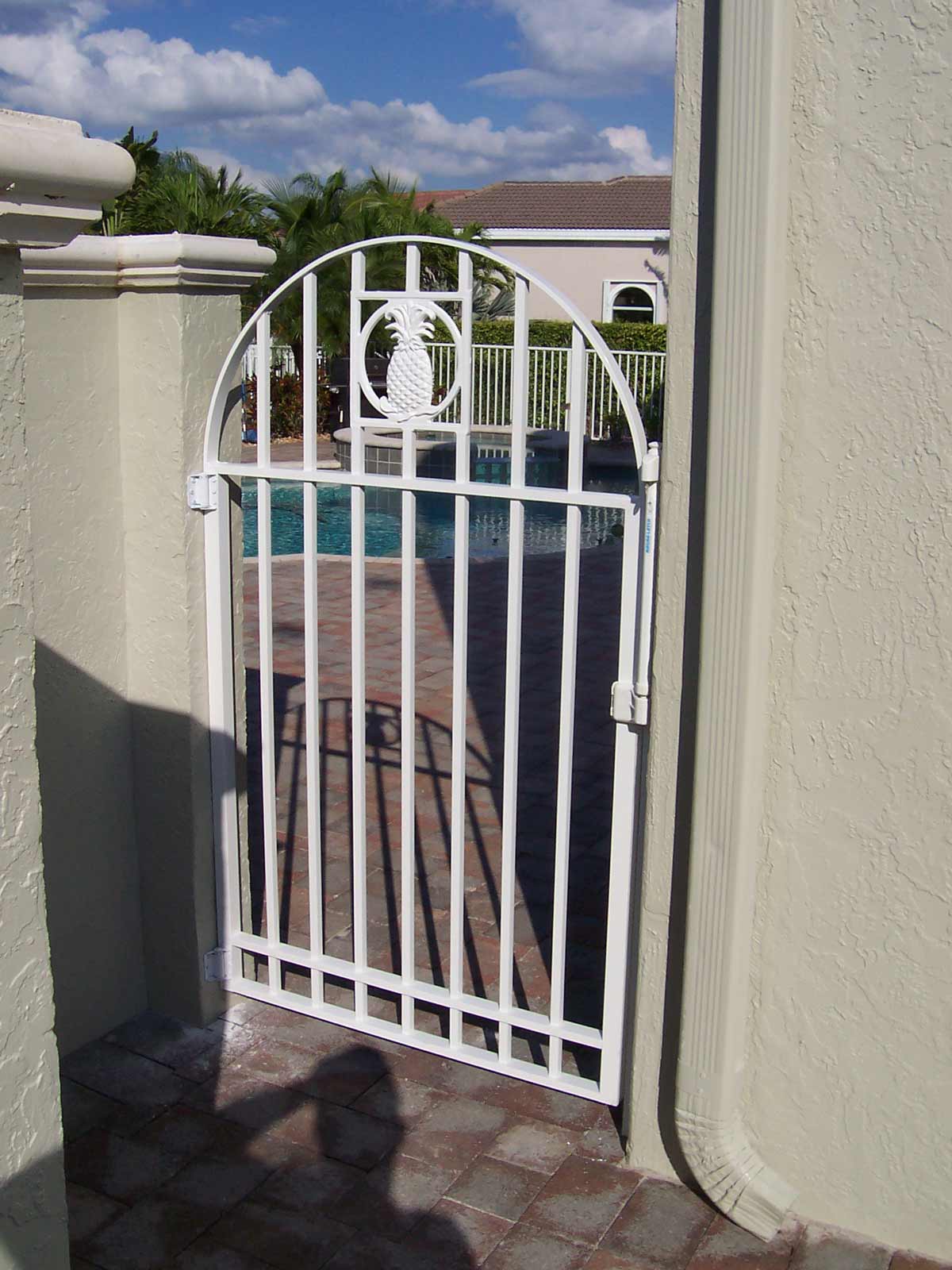 Dome Pool Gate — Sunrise, FL — First Class Fence & Rail, Inc.
