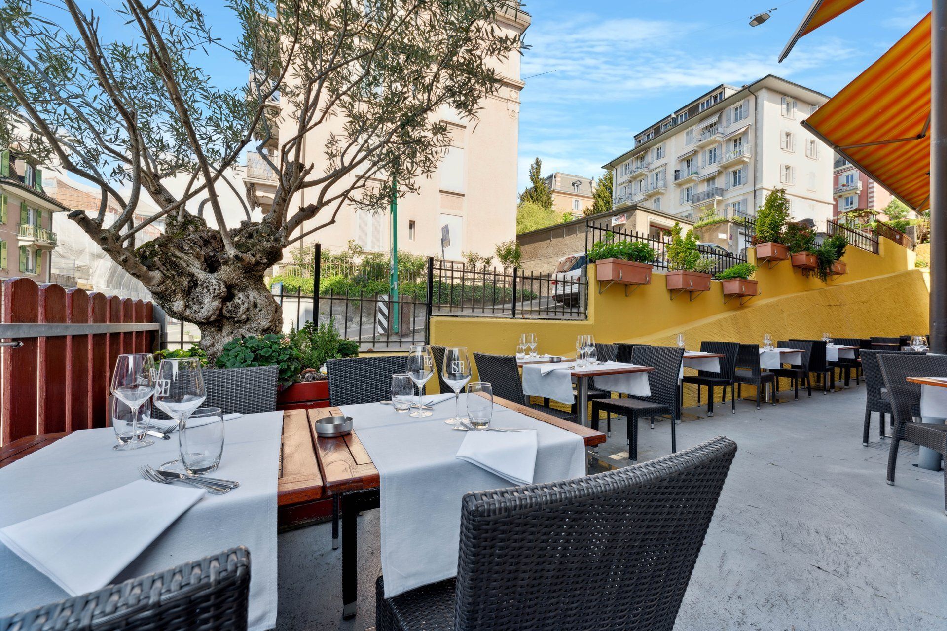 Terrasse Lausanne St paul