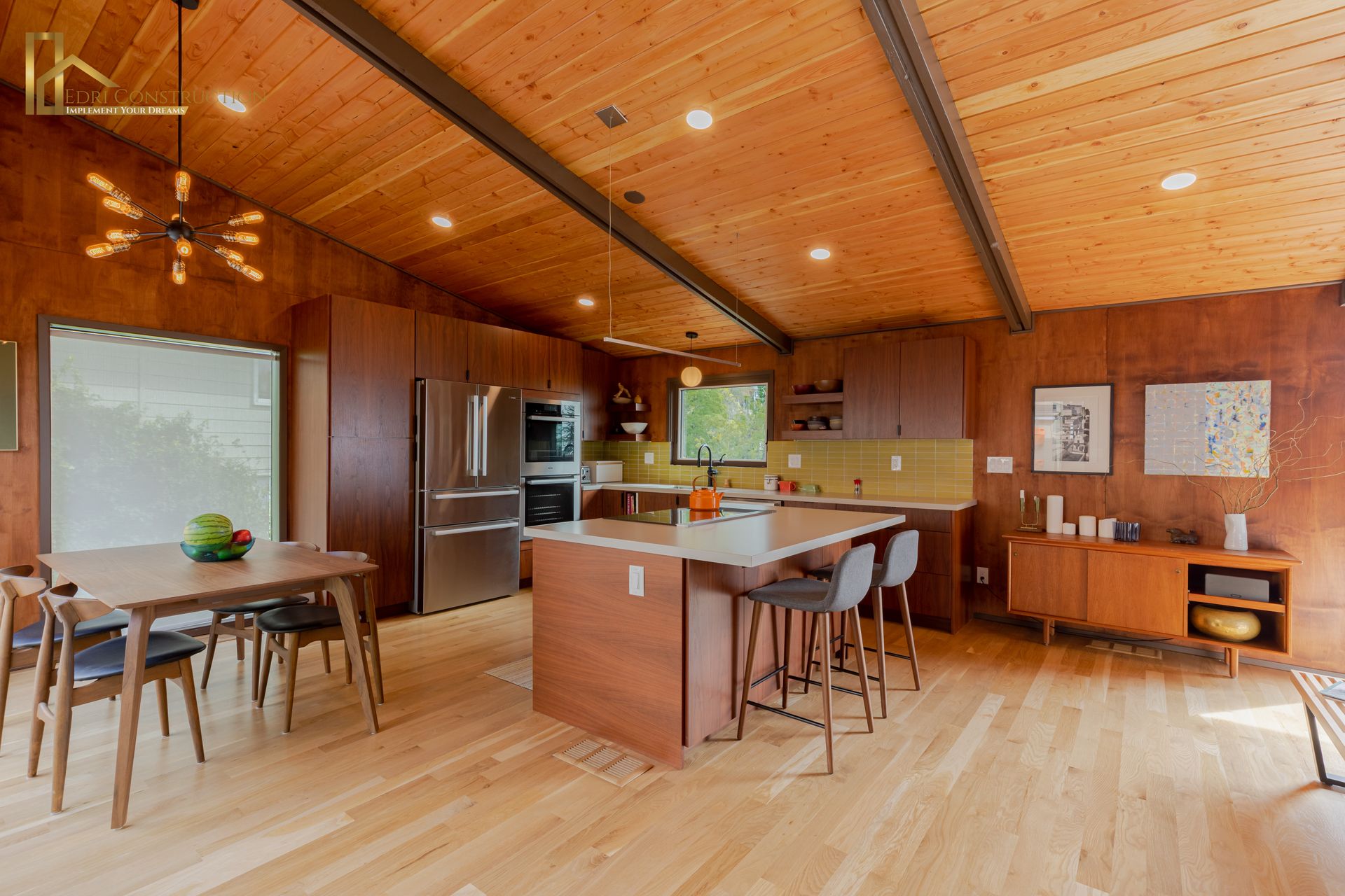 remodeling a kitchen to add additional cabinets