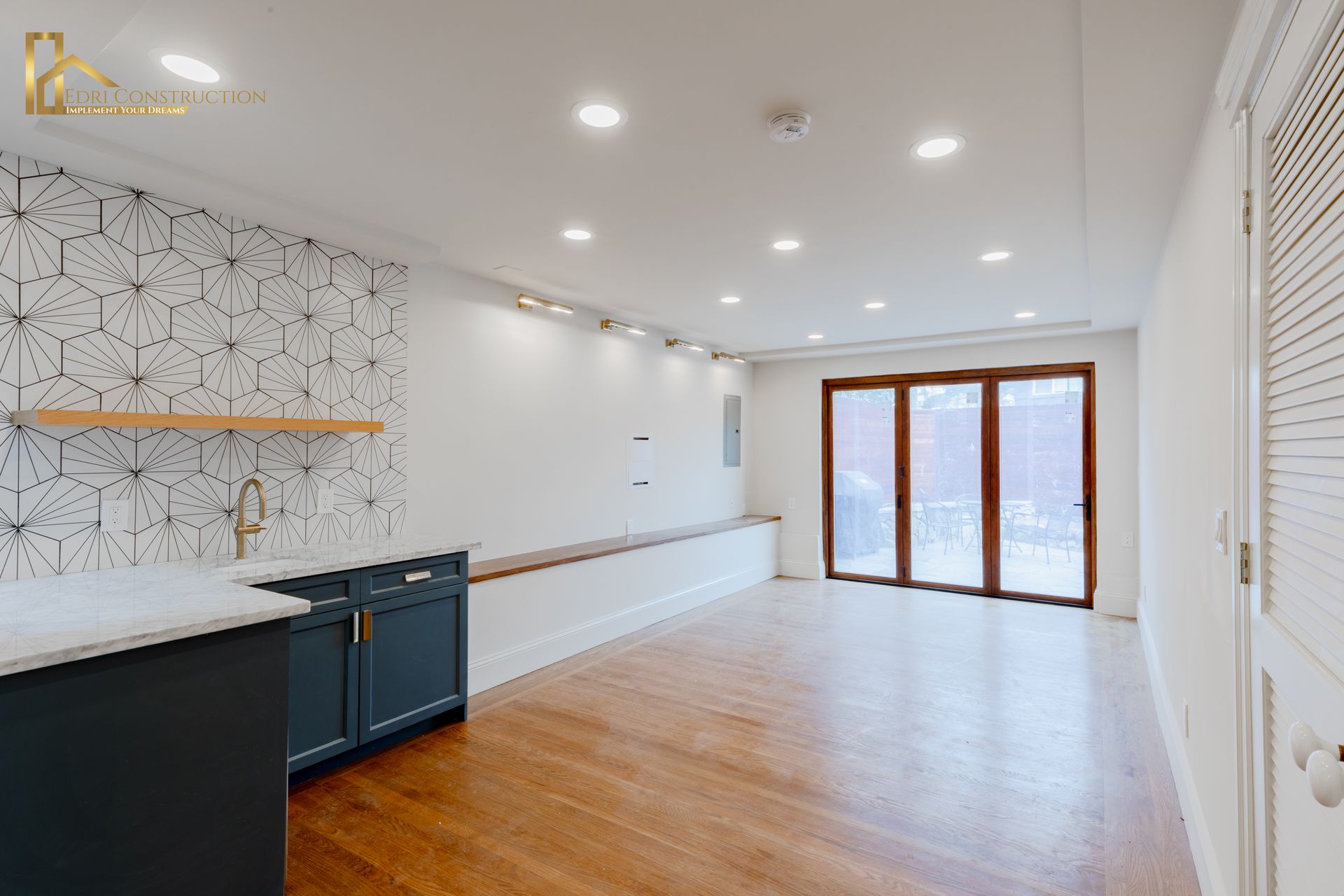 kitchen garage conversion