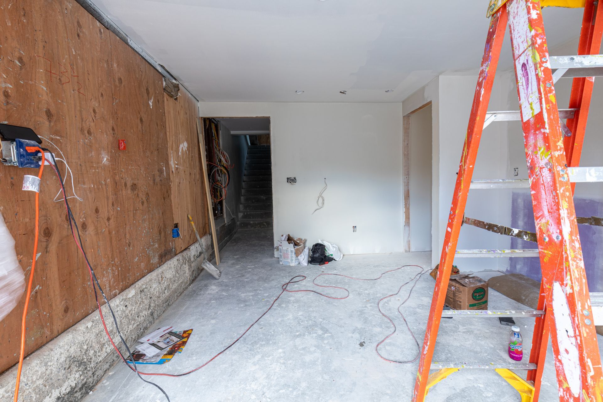 demolition and preperation