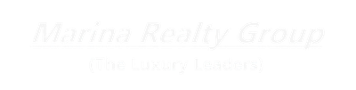 Marina Realty Group logo with tagline "The Luxury Leaders".