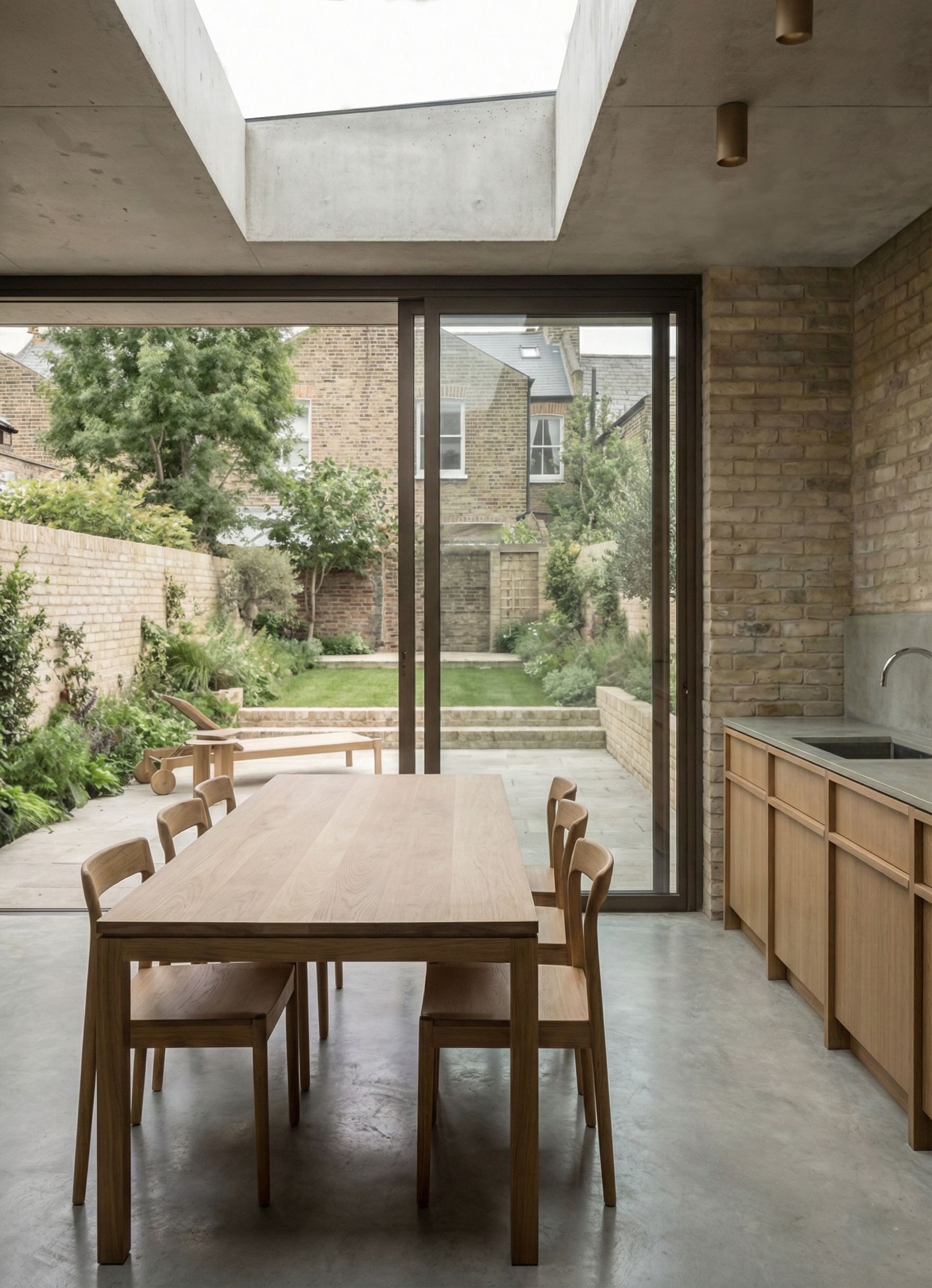 Armstrong Campbell Architects House Rear Extension in Islington London Interior View