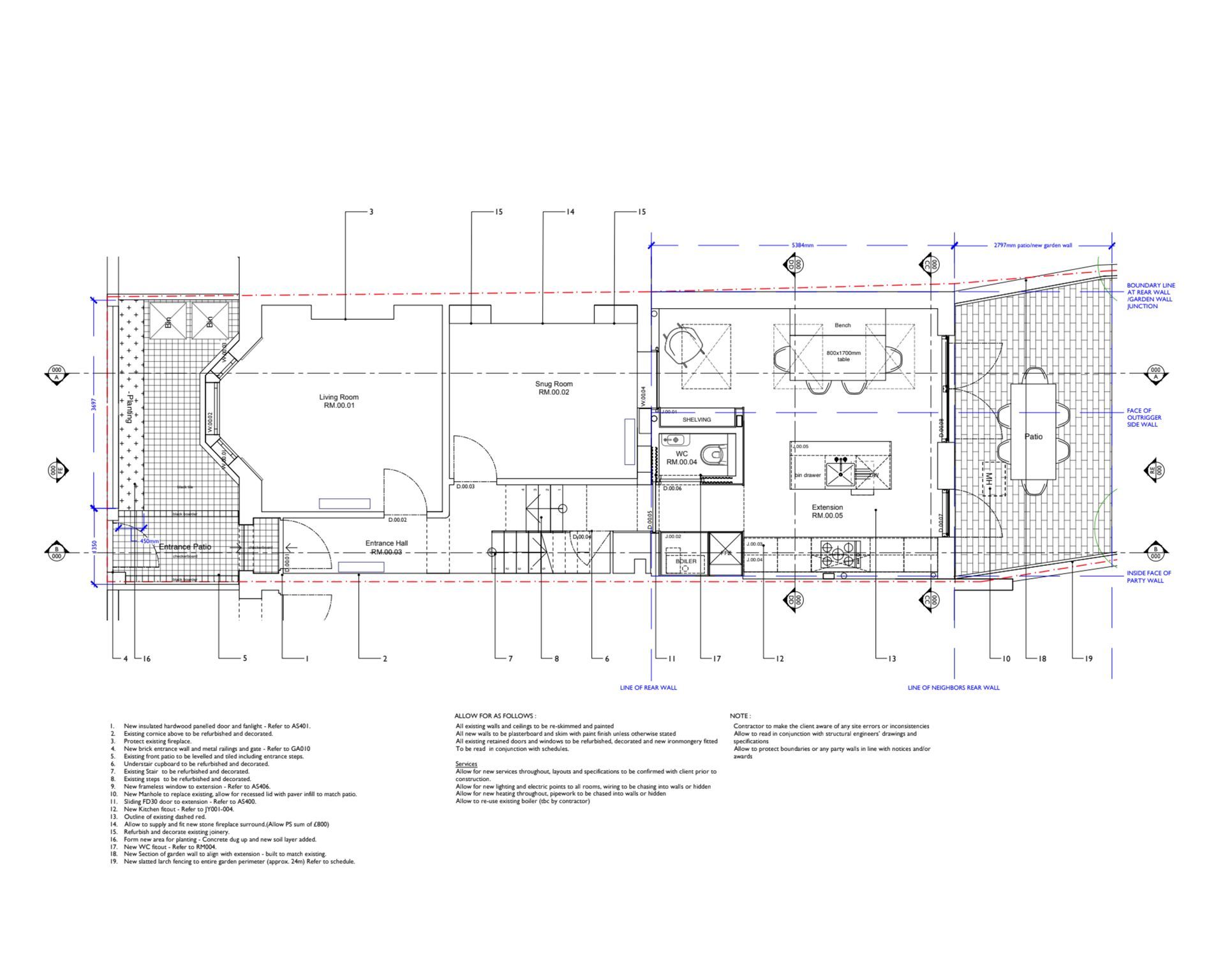 armstrong campbell architects example stage 04 technical design plan