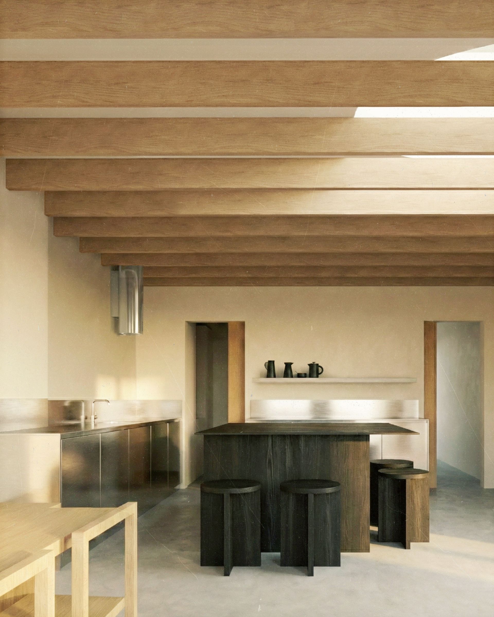 Armstrong Campbell Architects House in Leytonstone London Interior Dining Kitchen