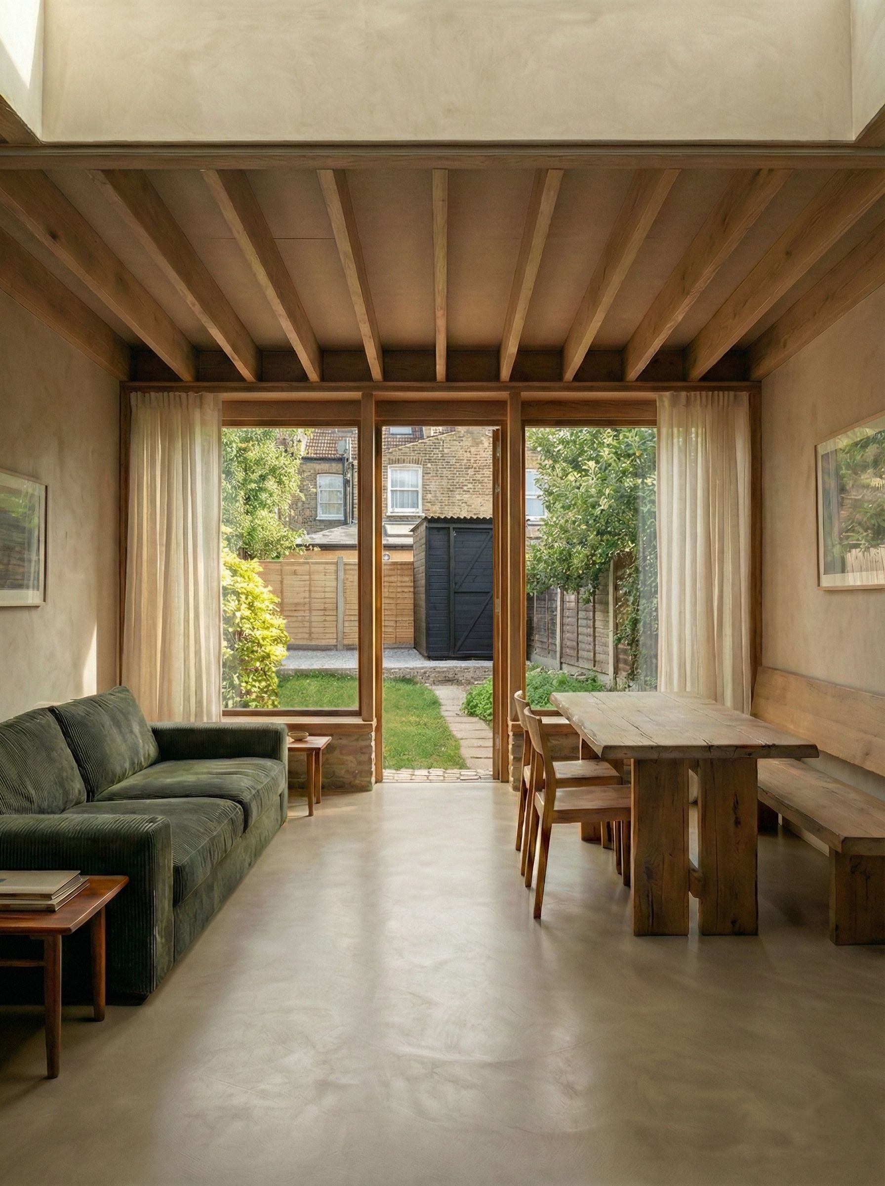 Armstrong Campbell Architects House in Leytonstone London Interior View