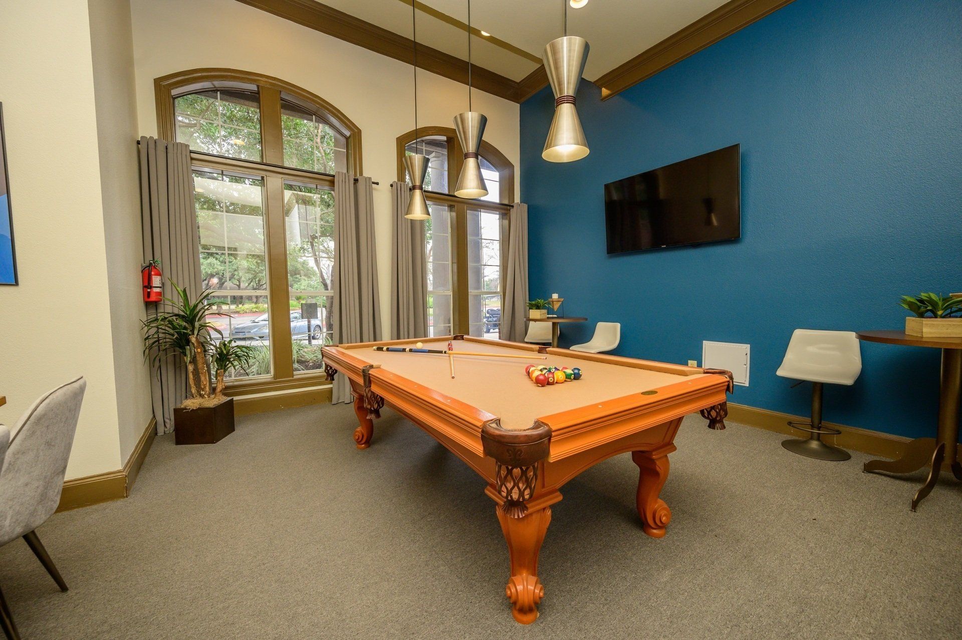 Luxurious Clubhouse with Pool Table | Alon at Castle Hills
