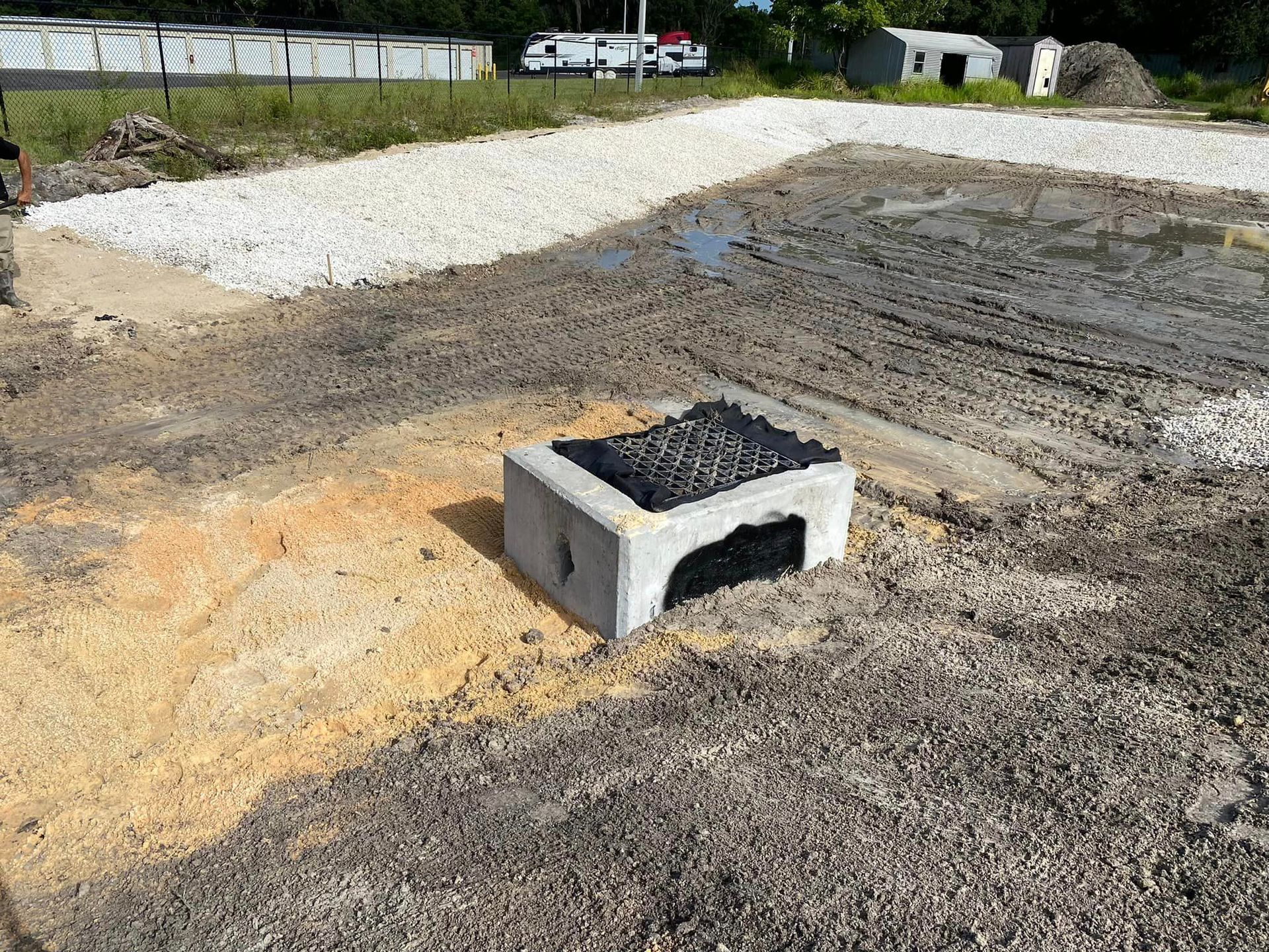 Concrete drain