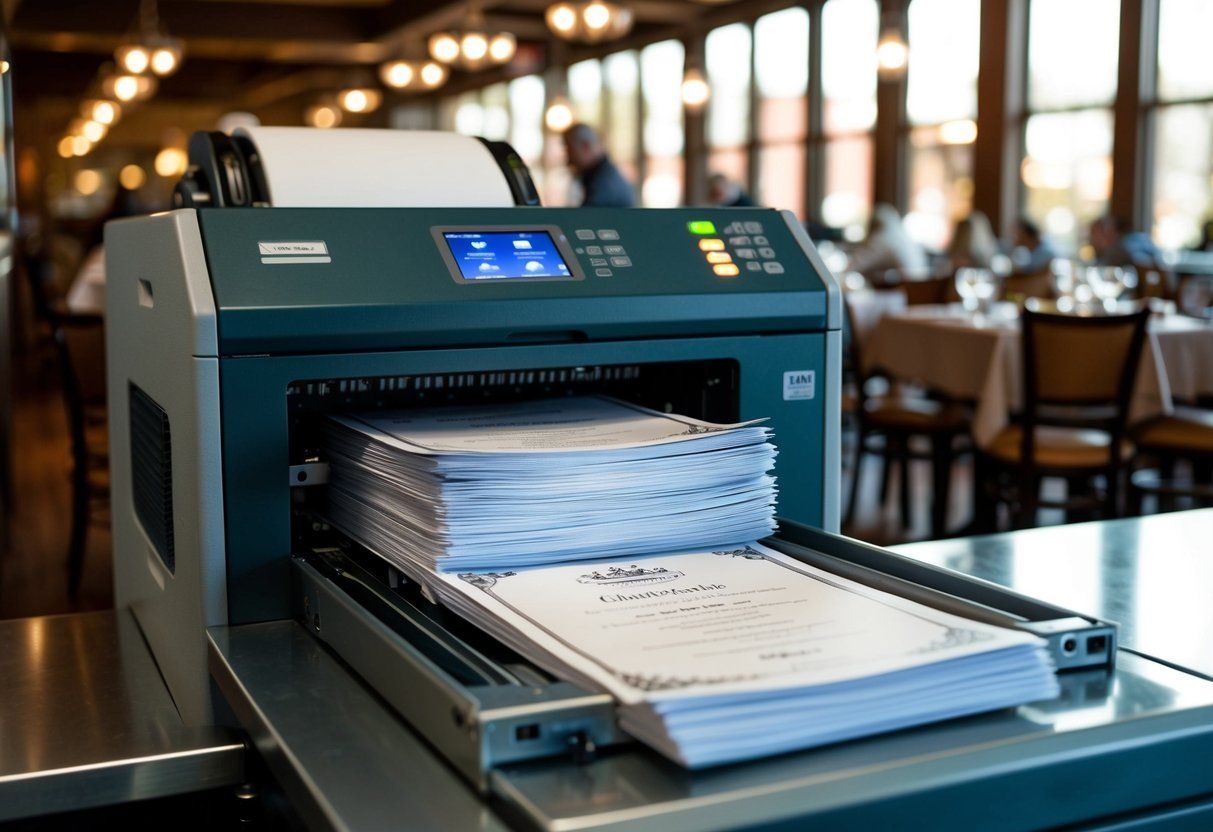 Menu Printing from Us at Bottom Line Digital Communications in Charleston, SC: Quality Service You C