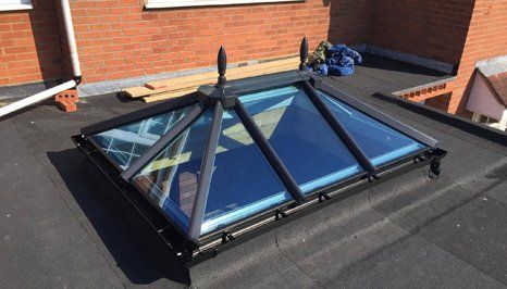 glass roof panels