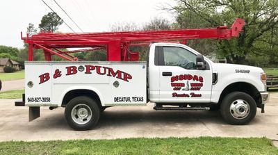 Service Truck — Decatur, TX — Bisidas Water Well Drilling B&B Pump