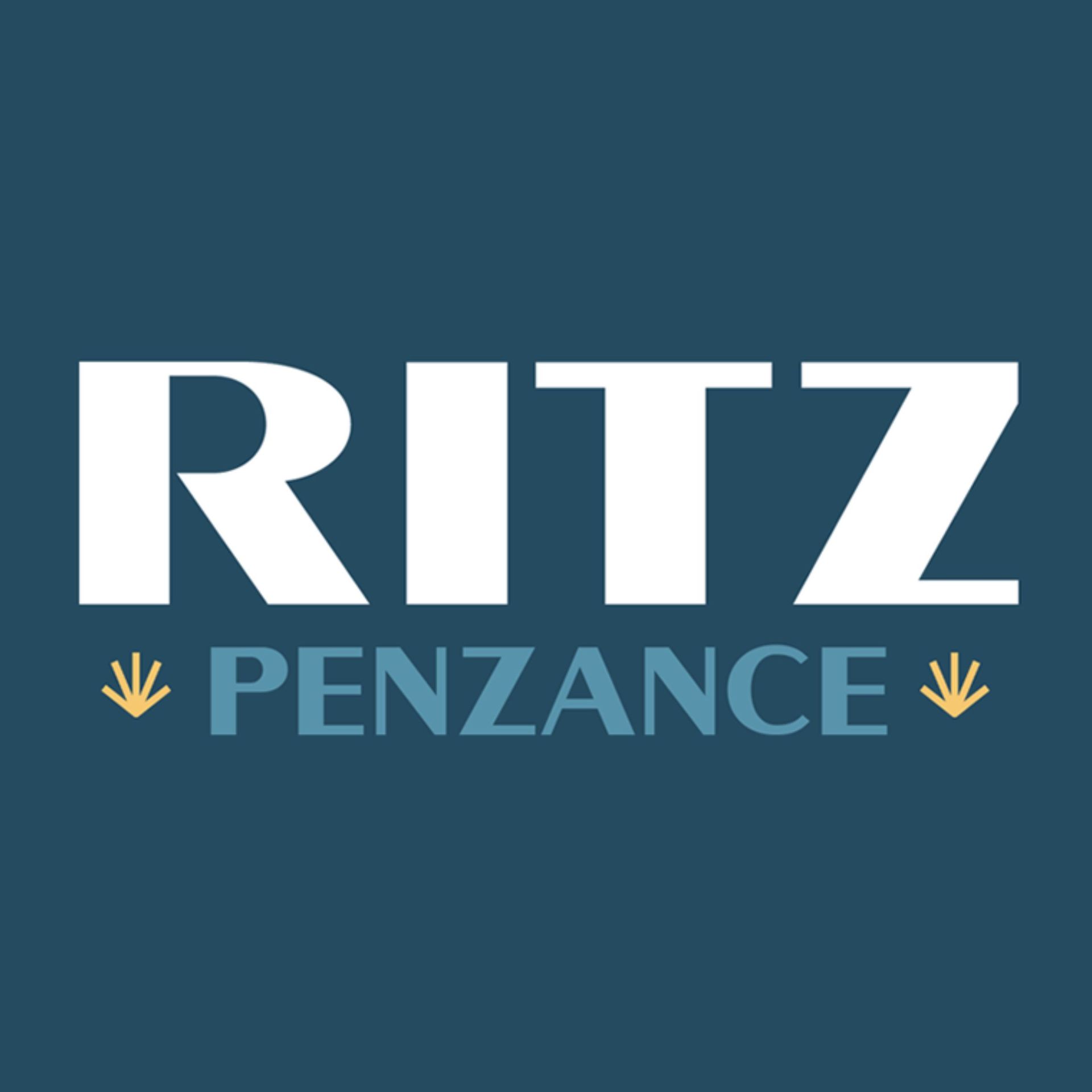 Logo for Ritz Penzance, with 