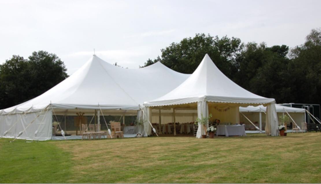 Beautiful Marquee Set Up in a Grassy Field - Equipment Hire in Grafton NSW