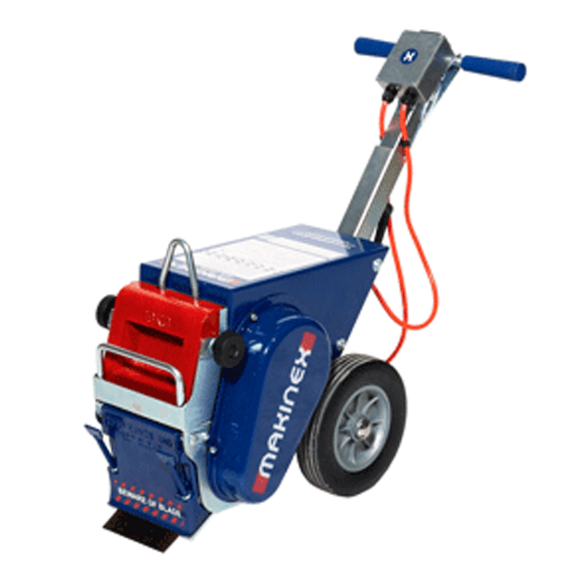 A Blue And Red Machine With The Word Makinex On It — Grafton Hire In South Grafton, NSW