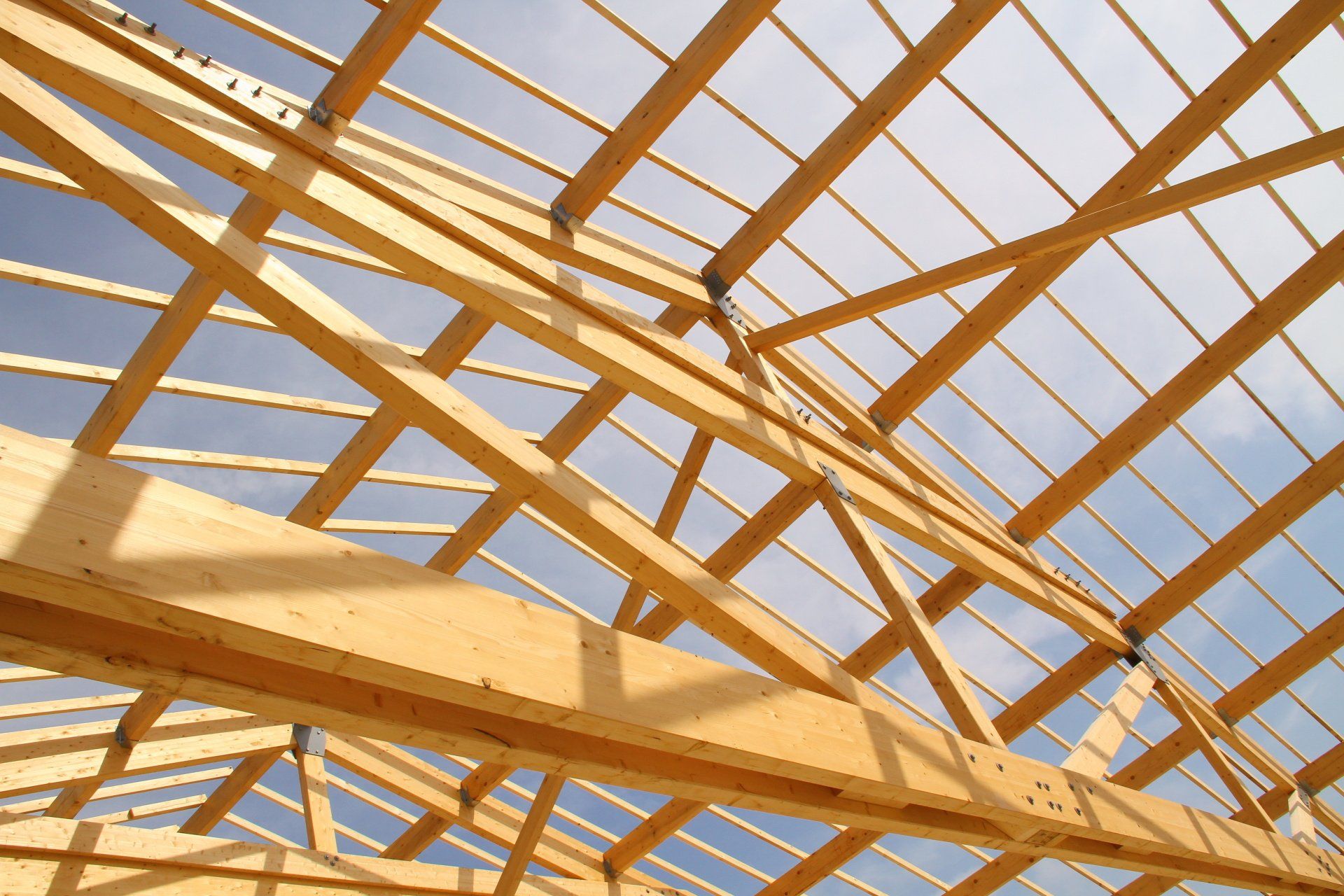 Holzkonstruktion Dach