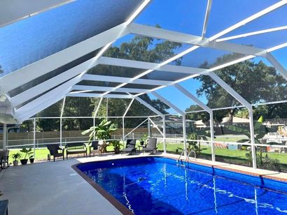 Patio Cover — Beautiful Patio with Cover in Milton, FL