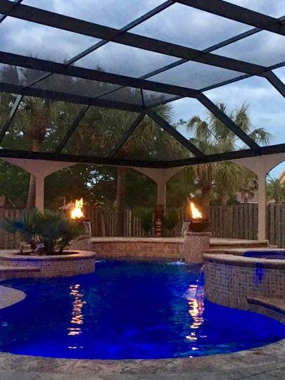 Patio Cover — Beautiful Patio with Cover in Milton, FL