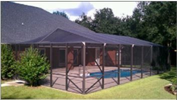Screened Enclosure for Pool — Pool with Screen Enclosure in Milton, FL