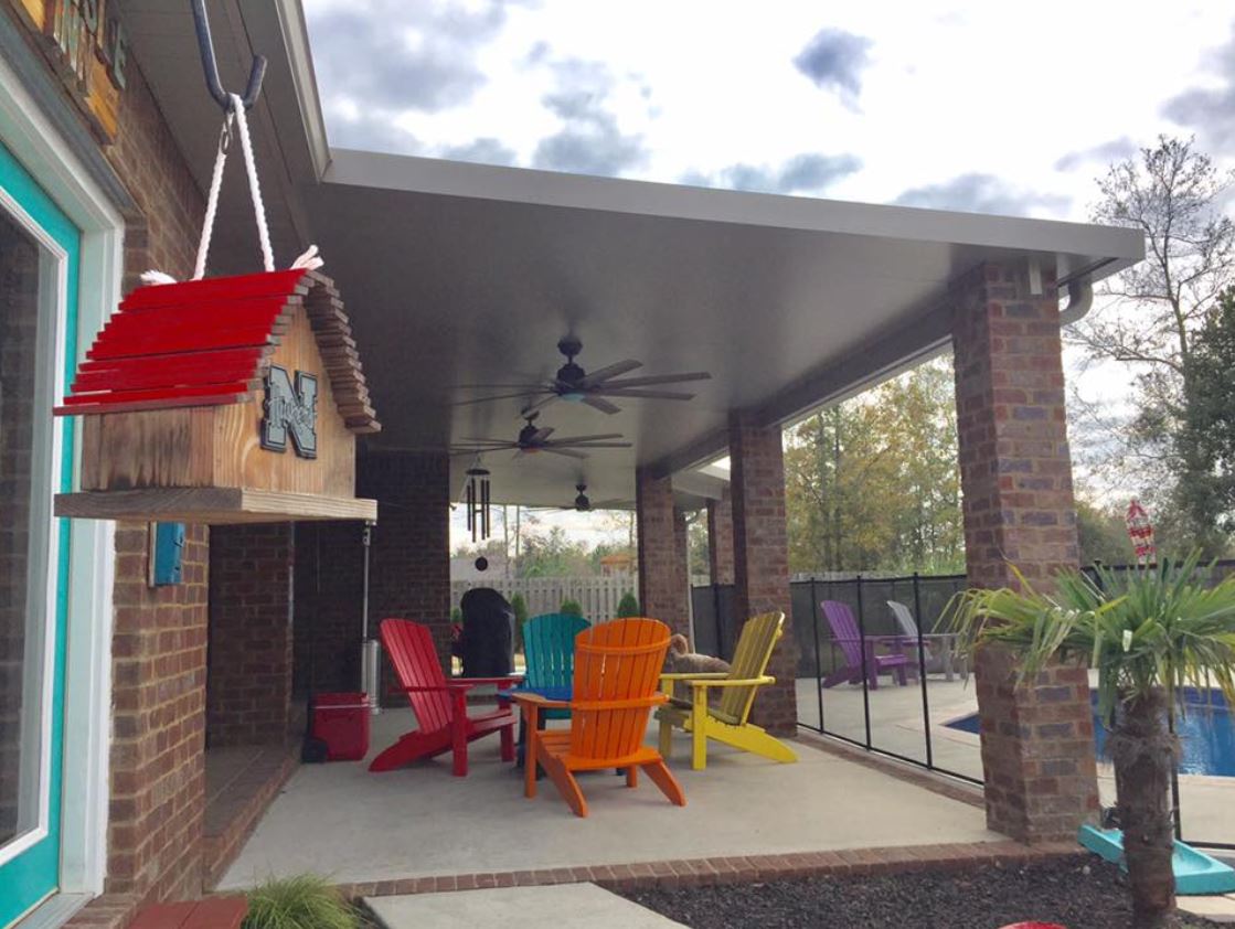 Cover of Patio Installation —Patio with Table and Chairs in Milton, FL