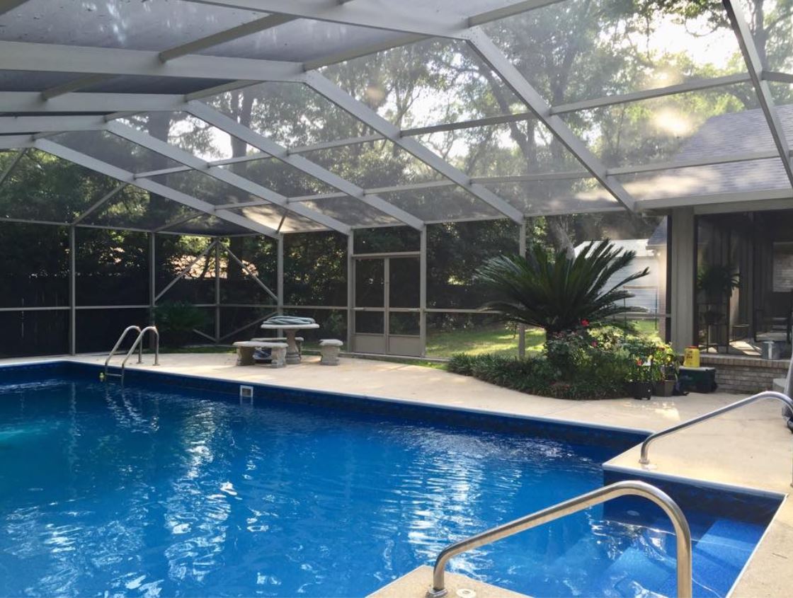 Pool Enclosures — Pool in Milton, FL