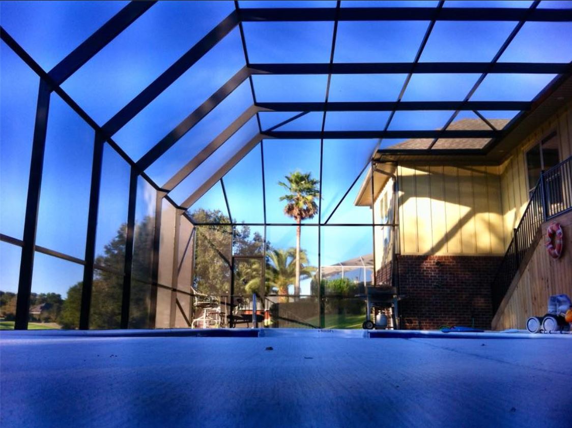 Sunroom Installation — Beautiful Sunroom Area in Milton, FL